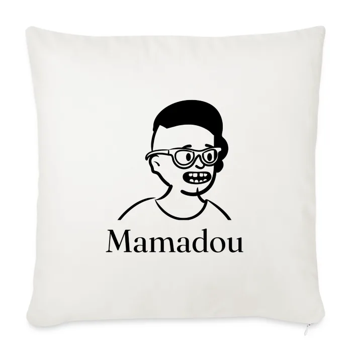 Coussin personnalisé au prénom Mamadou
