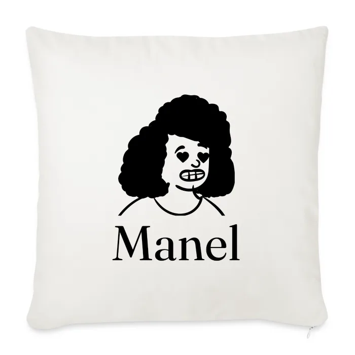 Coussin personnalisé au prénom Manel
