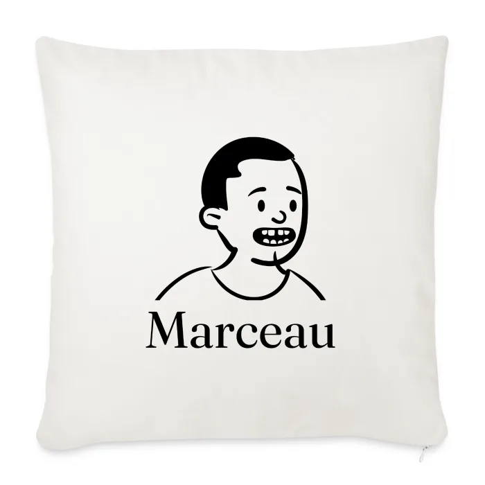 Coussin personnalisé au prénom Marceau