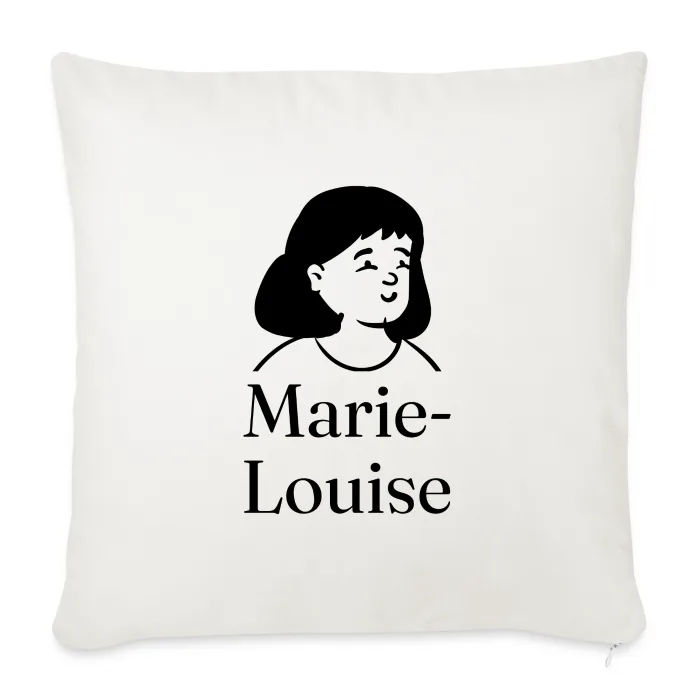 Coussin personnalisé au prénom Marie-Louise