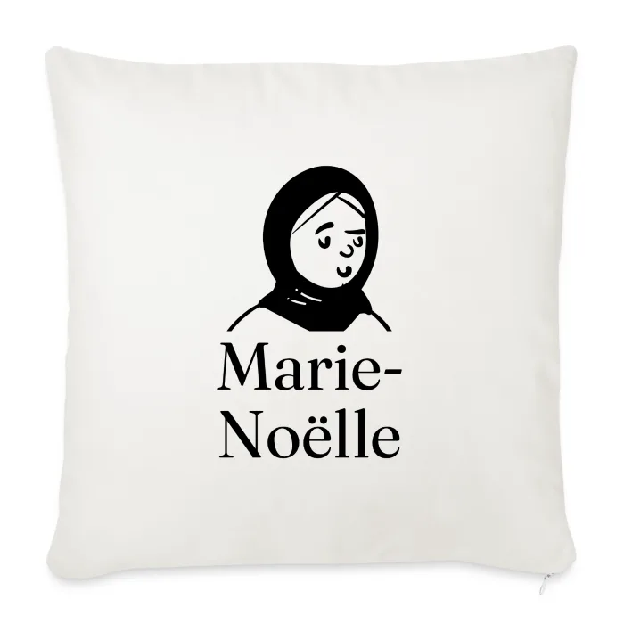 Coussin personnalisé au prénom Marie-Noëlle