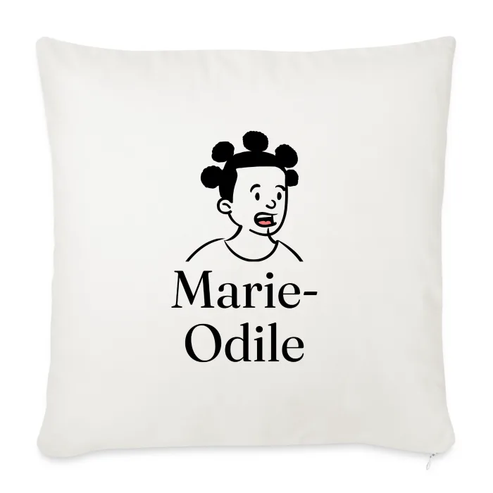 Coussin personnalisé au prénom Marie-Odile