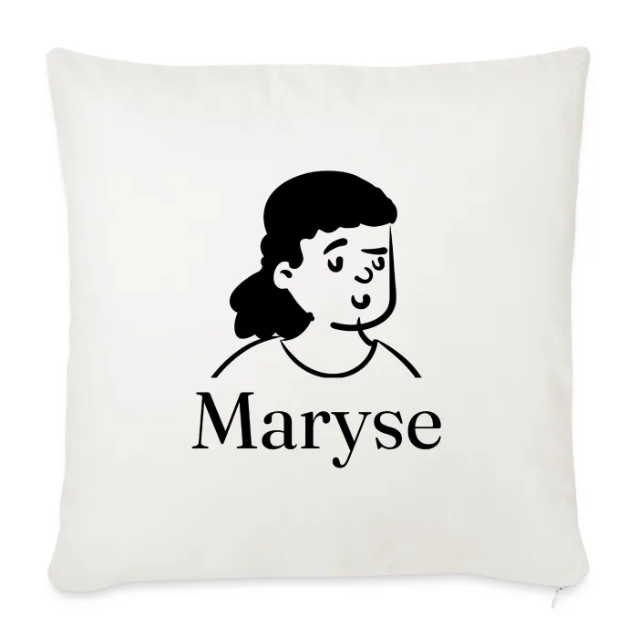 Coussin personnalisé au prénom Maryse