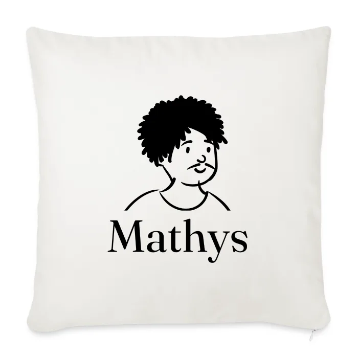 Coussin personnalisé au prénom Mathys