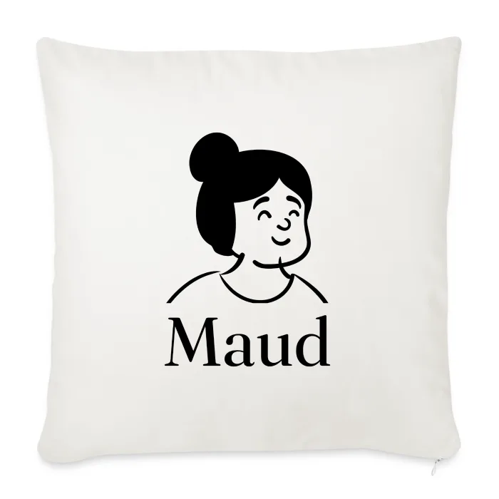 Coussin personnalisé au prénom Maud