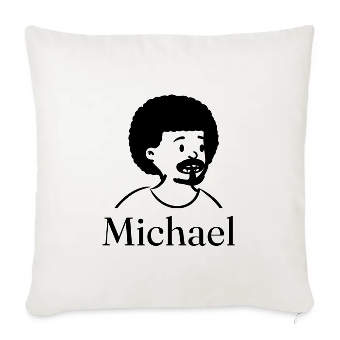 Coussin personnalisé au prénom Michael