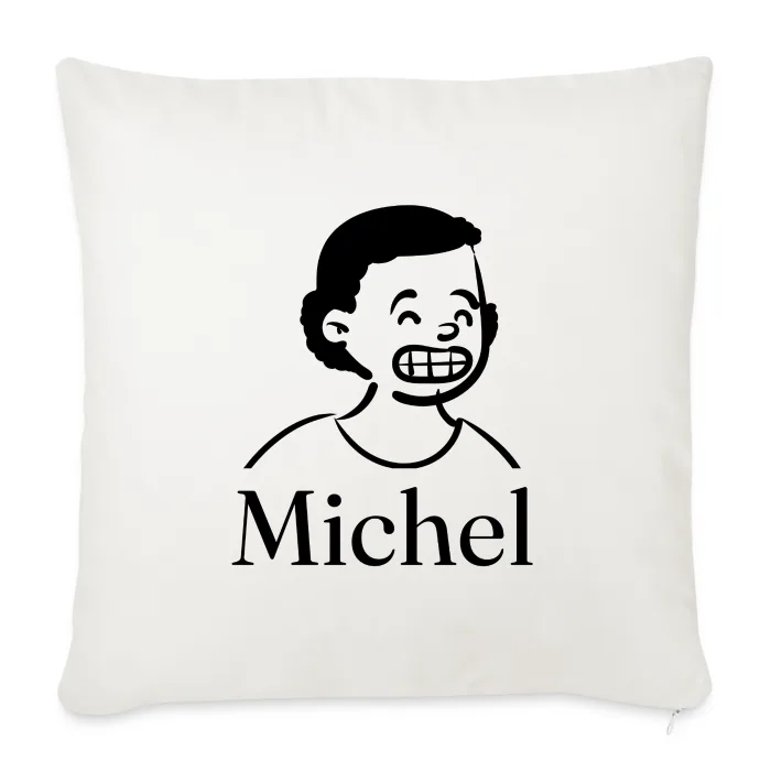 Coussin personnalisé au prénom Michel
