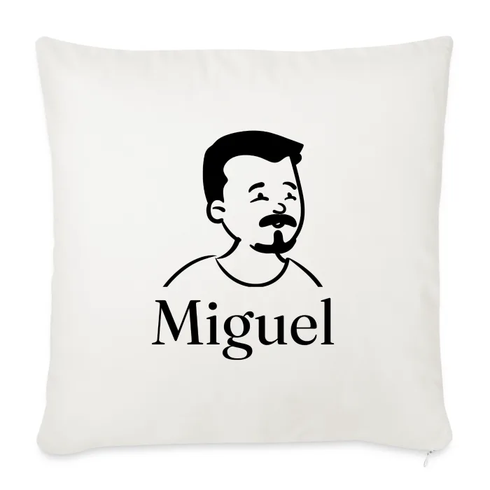 Coussin personnalisé au prénom Miguel