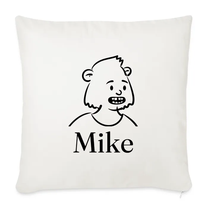 Coussin personnalisé au prénom Mike