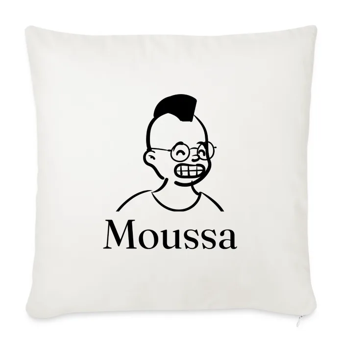 Coussin personnalisé au prénom Moussa
