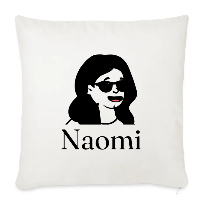 Coussin personnalisé au prénom Naomi