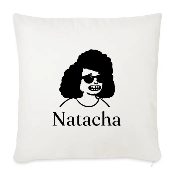 Coussin personnalisé au prénom Natacha