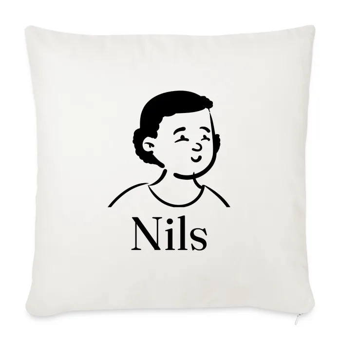 Coussin personnalisé au prénom Nils