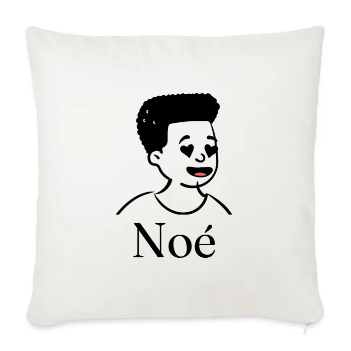 Coussin personnalisé au prénom Noé