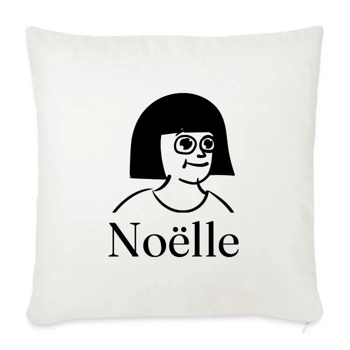 Coussin personnalisé au prénom Noëlle