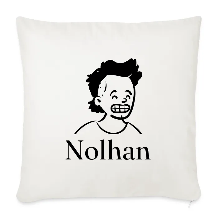 Coussin personnalisé au prénom Nolhan