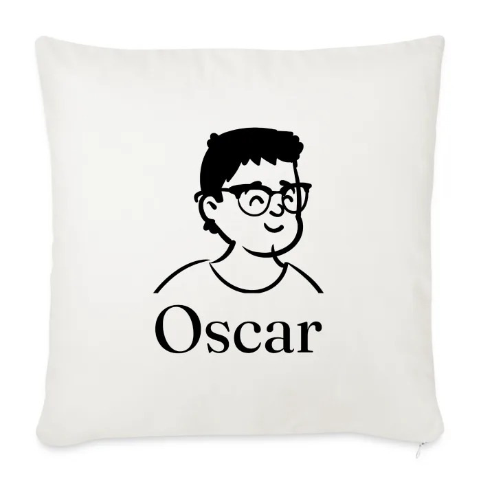 Coussin personnalisé au prénom Oscar