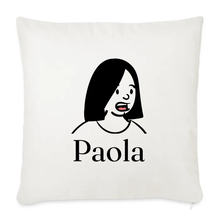 Coussin personnalisé au prénom Paola