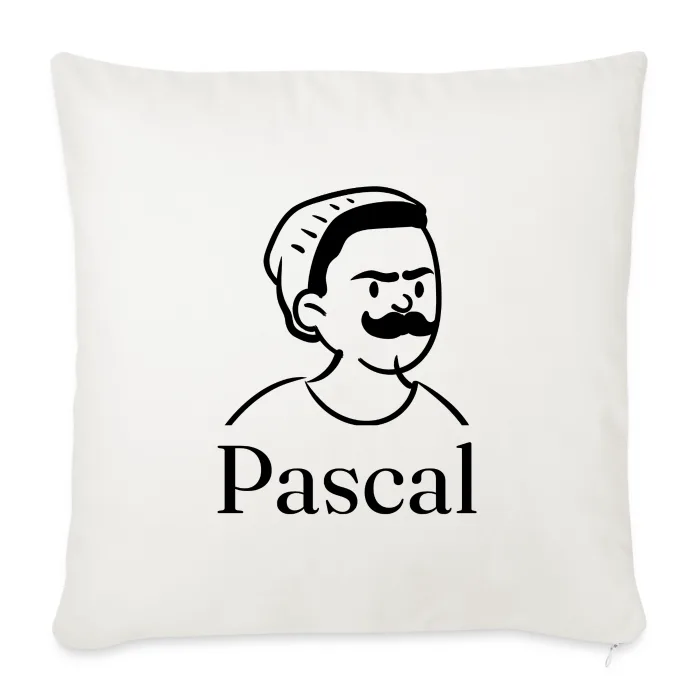 Coussin personnalisé au prénom Pascal