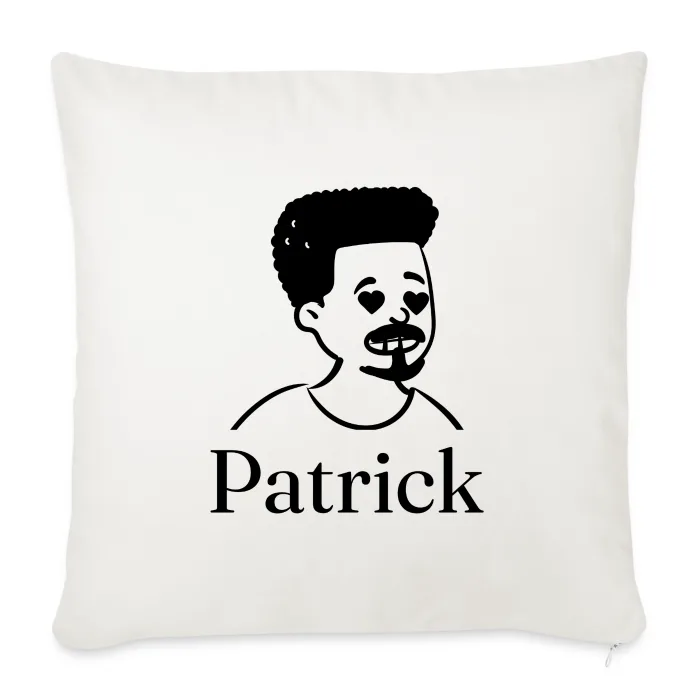 Coussin personnalisé au prénom Patrick