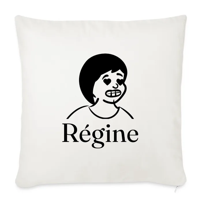 Coussin personnalisé au prénom Régine