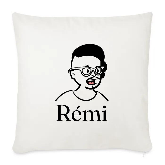 Coussin personnalisé au prénom Rémi