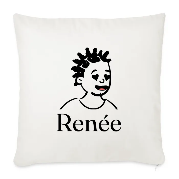 Coussin personnalisé au prénom Renée