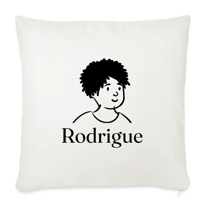 Coussin personnalisé au prénom Rodrigue