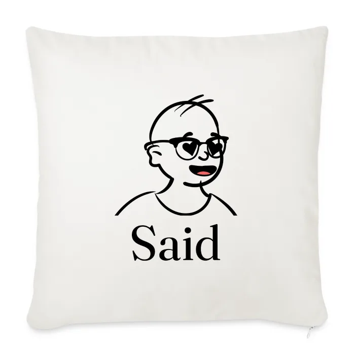 Coussin personnalisé au prénom Said
