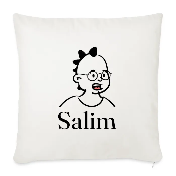 Coussin personnalisé au prénom Salim