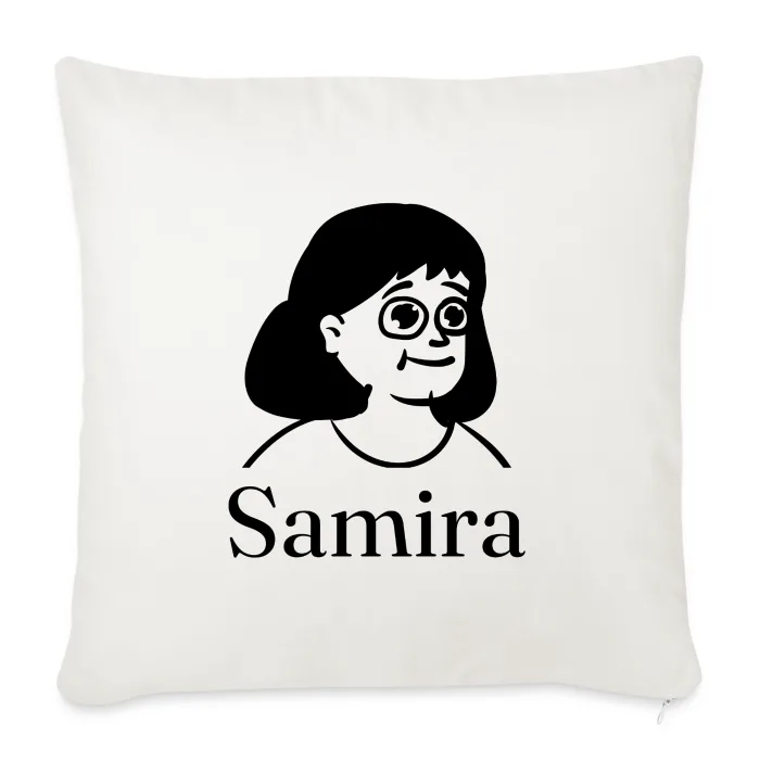 Coussin personnalisé au prénom Samira