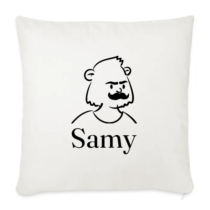 Coussin personnalisé au prénom Samy