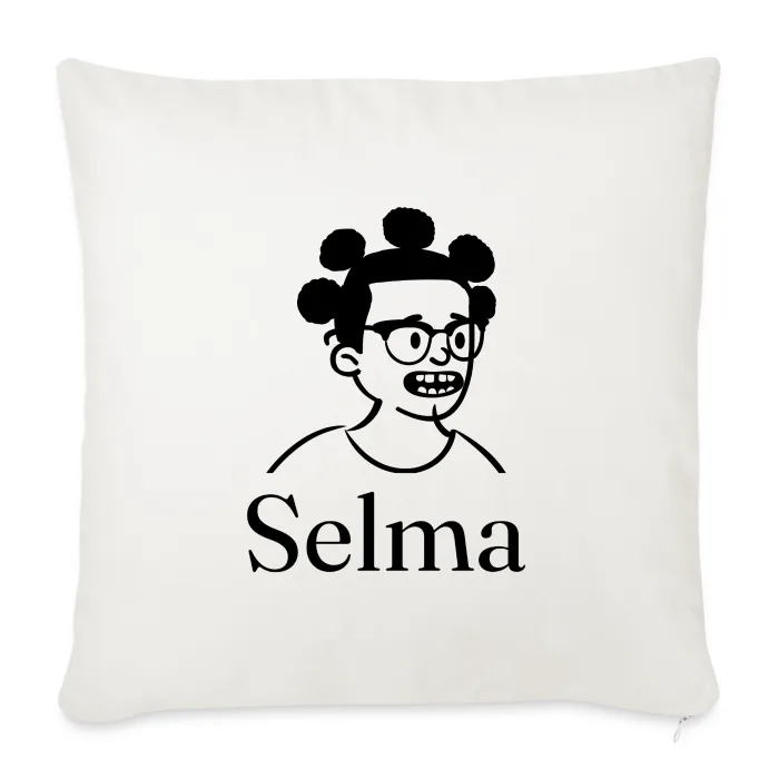 Coussin personnalisé au prénom Selma