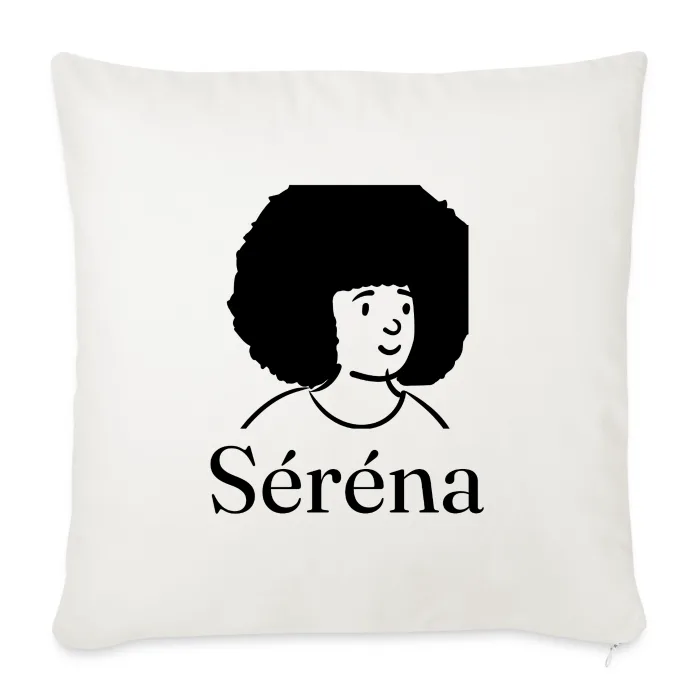 Coussin personnalisé au prénom Séréna