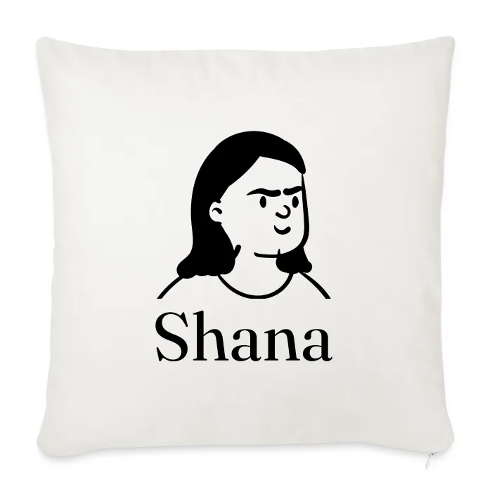 Coussin personnalisé au prénom Shana