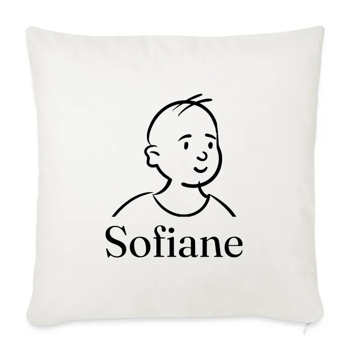 Coussin personnalisé au prénom Sofiane