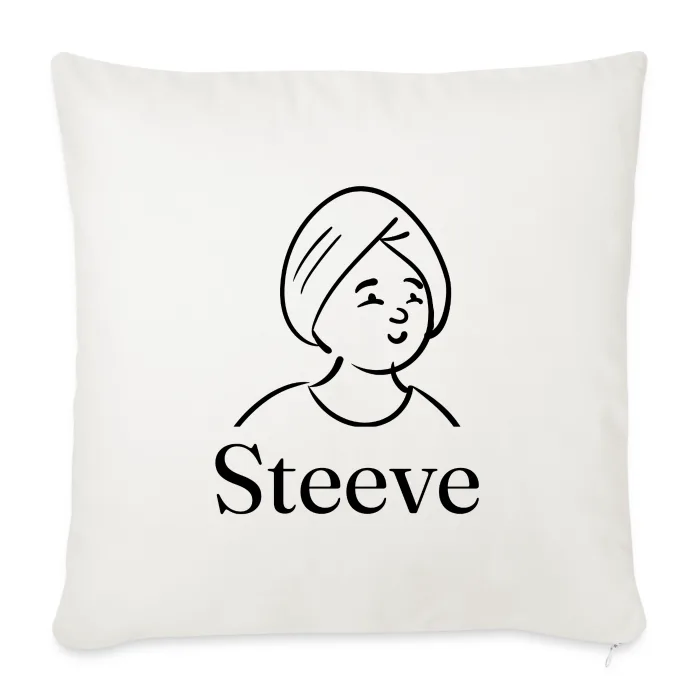 Coussin personnalisé au prénom Steeve