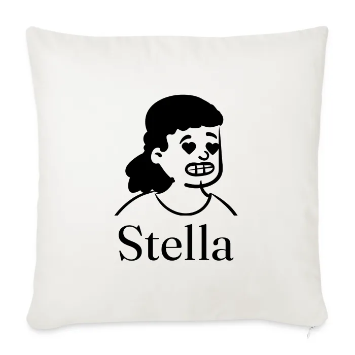 Coussin personnalisé au prénom Stella