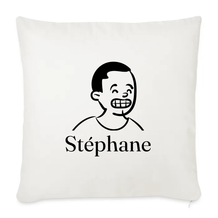 Coussin personnalisé au prénom Stéphane