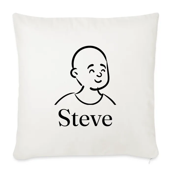 Coussin personnalisé au prénom Steve