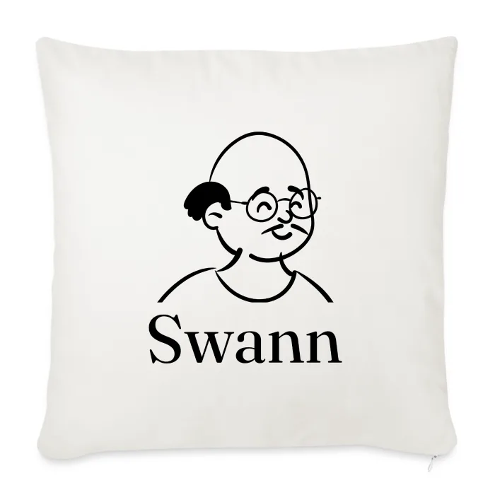 Coussin personnalisé au prénom Swann