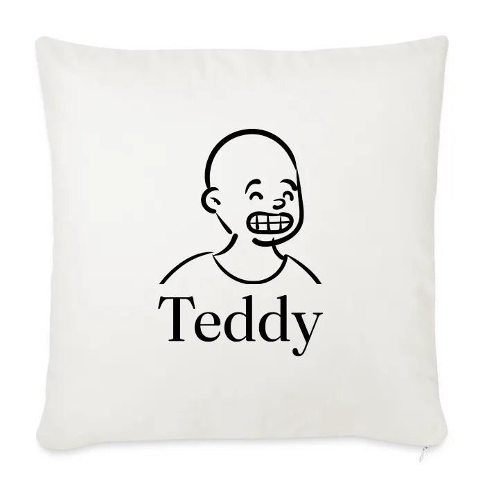 Coussin personnalisé au prénom Teddy