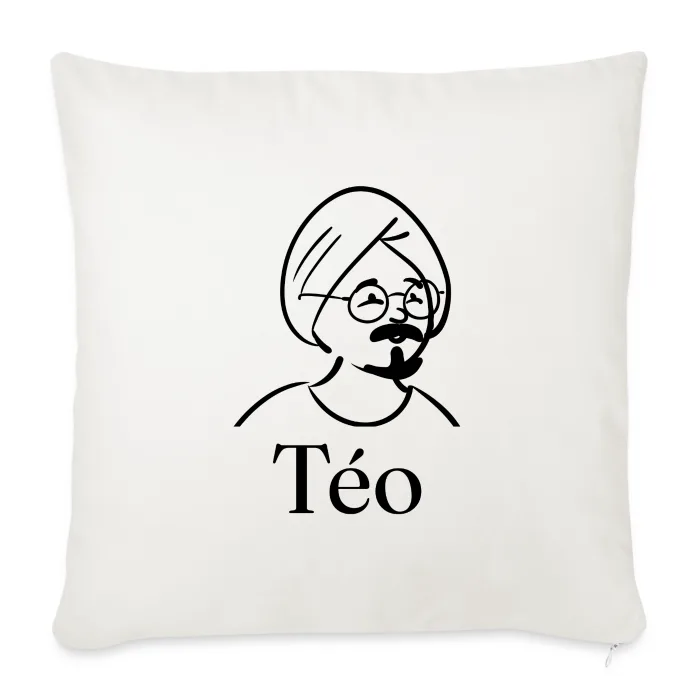 Coussin personnalisé au prénom Téo