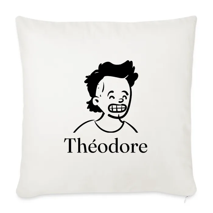 Coussin personnalisé au prénom Théodore