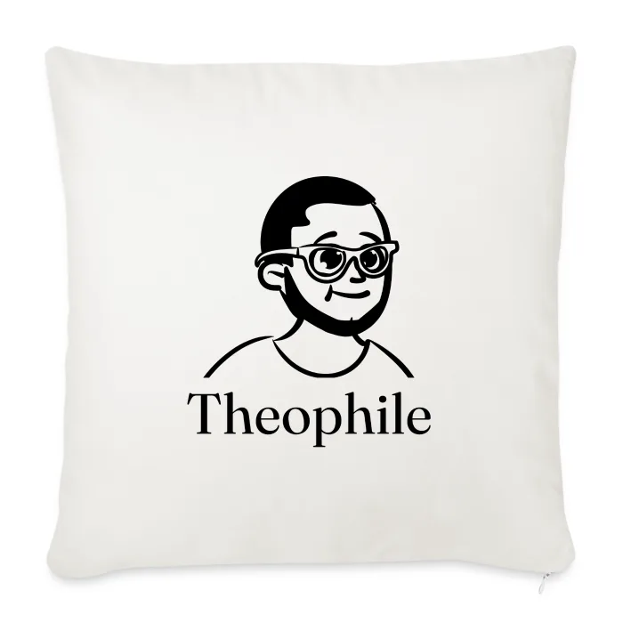 Coussin personnalisé au prénom Theophile