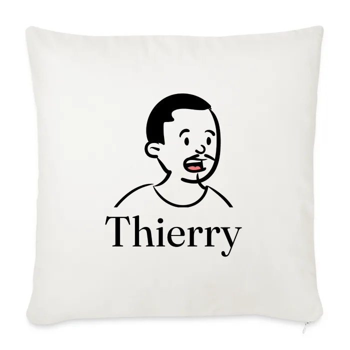 Coussin personnalisé au prénom Thierry