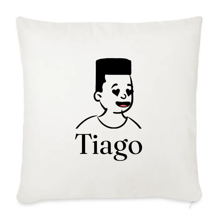 Coussin personnalisé au prénom Tiago
