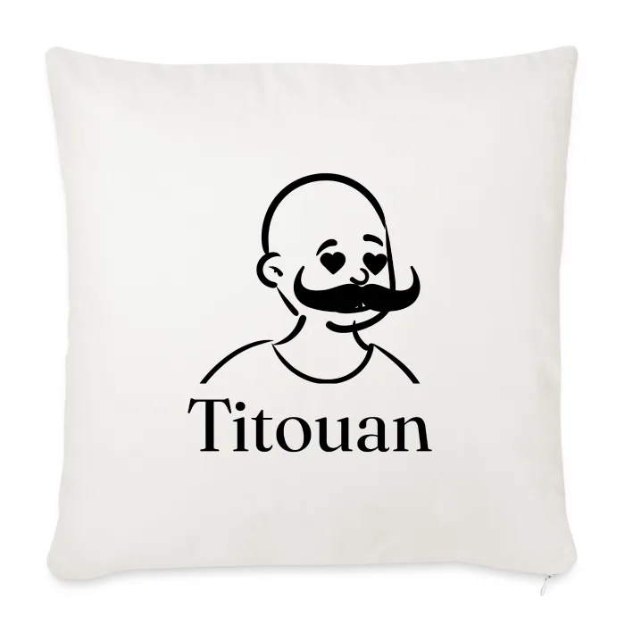 Coussin personnalisé au prénom Titouan