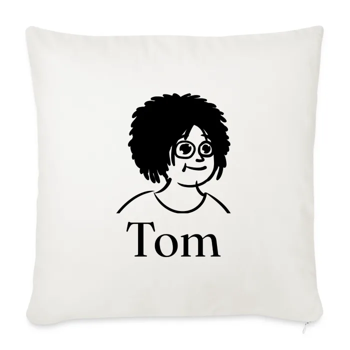 Coussin personnalisé au prénom Tom