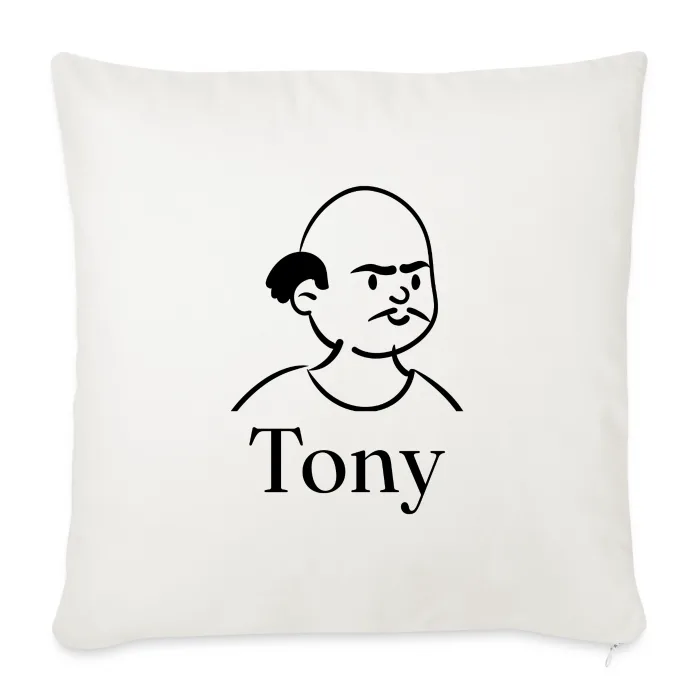 Coussin personnalisé au prénom Tony